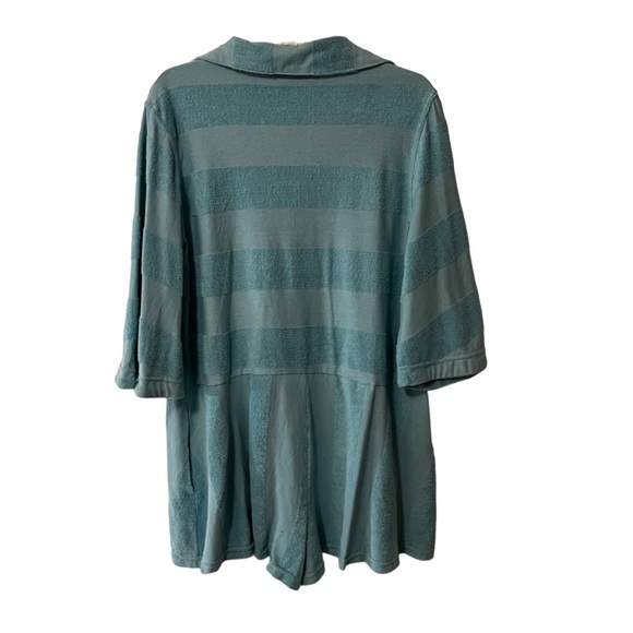 Free People Beach Charlton Romper Medium NEW Terry Beachy Pockets Swim Cover Up - Picture 5 of 13